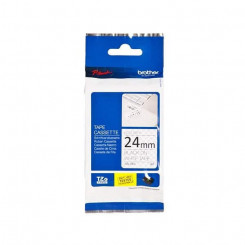 Brother TZe-SE5 - Black on white - Roll (2.4 cm x 8 m) 1 roll(s) label tape - for P-Touch PT-1400, PT-1650